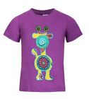 Colorato Bambini T-Shirt Con Patchwork-Stick " Giraffe " Hippie Goa