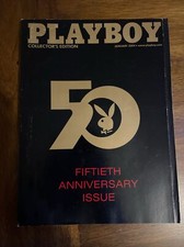 Playboy Magazine January 2004 - 50th Anniversary Issue
