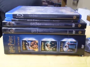 (8) Harry Potter Blu-Ray/DVD Lot: All 8 Movies Daniel Radcliffe Emma Watson - Picture 1 of 4