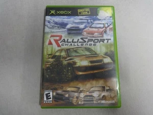 EUC Ralli Sport Challenge Original Microsoft Xbox Game Complete Free Ship - Picture 1 of 3