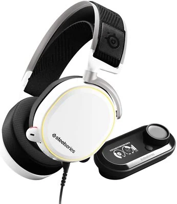 SteelSeries Arctis Pro GameDAC Gaming-Headset hochauflösend ESS Sabre DAC Weiß - Bild 1 von 4