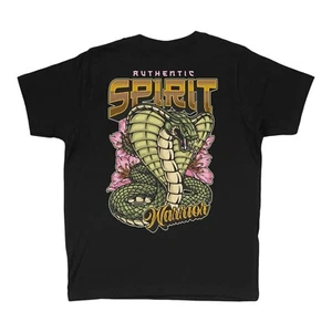 Boys King Cobra Snake MMA Graphic T-Shirt, Youth Sizes - Picture 1 of 3