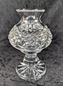 Waterford Crystal Hurricane Candle Lamp Hand Cut in the Alana Pattern 18cm - Picture 1 of 8