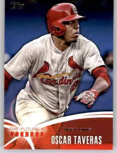2014 Topps Future Is Now Oscar Taveras Insert MLB PWE Cardinals #2 - Picture 1 of 2