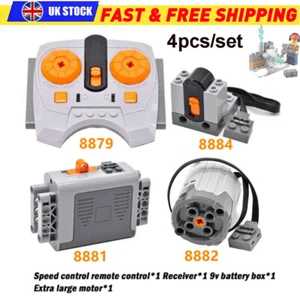 4xFor LEGO Technic Power Functions XL Motor+Battery Box +Receiver+Remote Control - Picture 1 of 11