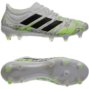 Adidas Copa 20.1 FG Weiß Schwarz Grün Herren Leder Fußballschuhe Nocken NEU