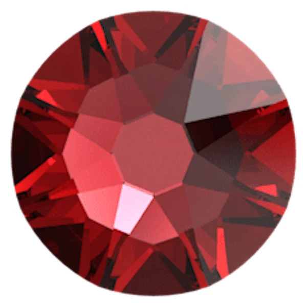 Light Siam Red 34ss 7mm 72 Pcs IHC Swarovski Crystal Flatback Rhinestones 2088