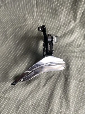 VINTAGE MTB Shimano Exage 400 LX Front Derailleur clamp on FD-M400 Triple 31,8mm - Imagen 1 de 4