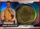 2021 Star Wars Chrome Legacy Lando Refractor Medallion Card Sm Lc 49 99
