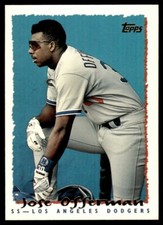 1995 Topps #152 Jose Offerman Los Angeles Dodgers