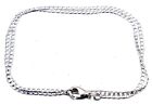 925 Sterling Silver Beautiful Handmade Jewelry Unique Chain Necklace Size-20-22"