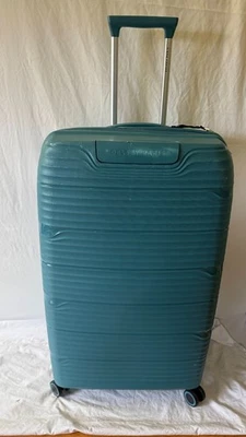 Delsey NEW Dune 29" Expandable Spinner Luggage Hardcase TSA Lock Aqua Blue - Image 1 of 4