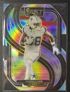 2024 Panini Select - Premier Level Silver Prizm Die-Cut - CeeDee Lamb #135 - Picture 1 of 2