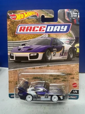 1/64 HOT WHEELS REAL RIDER'S PREMIUM 1/5 RACE DAY PORSCHE 935 #23 - Image 1 of 2