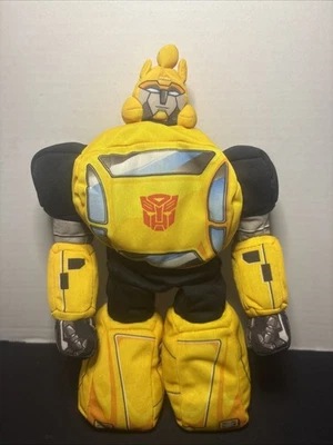 Transformers Slumblebee Transforming Bumblebee plush 2006 Plush Hasbro 10.5"  🔥 - Image 1 of 4