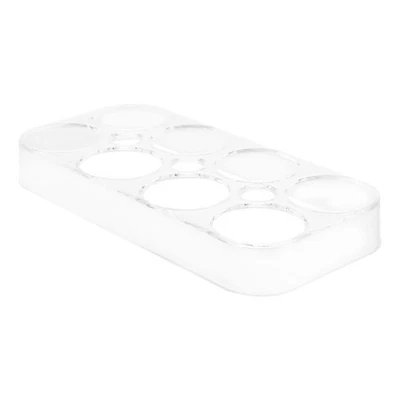 Set of 3 Egg Tray for Fridge Storage Refrigerator Clear Holder Containers - Image 1 of 4