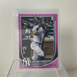 2025 Topps Bowman- Cody Bellinger, Pink #’d /175, Yankees  - Picture 1 of 2