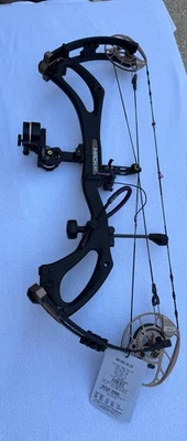 PSE Mach30 Right Hand 70 Pound EC2 Black Bronze Carbon Hunting Bow  - Image 1 of 4