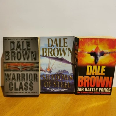 3 x Dale Brown Book Bundle Small Paperbacks Lot Action Adventure Thriller Lot - image 1 of 4