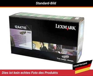 12A4715 Lexmark X422 Tonerkartusche Schwarz - Afbeelding 1 van 4
