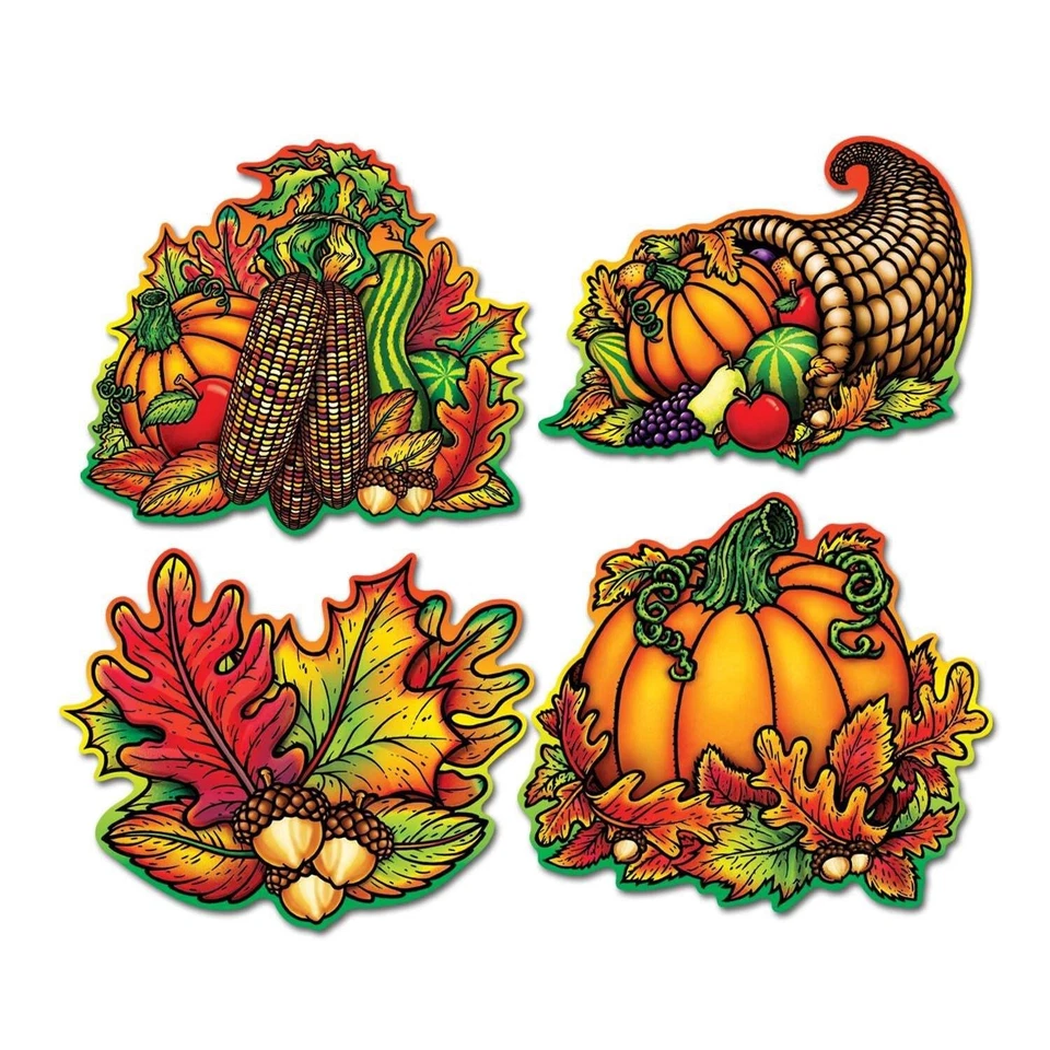 Beistle Autumn Splendor Cutouts - Thanksgiving/Fall | Party Supply - Image 1 of 1