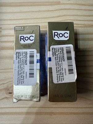 RoC Multi Correxion Eye Cream(2 Pack)0.5fl oz Brightens Reduces Dark Circles~NEW - Image 1 of 4