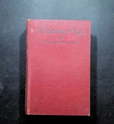 The Chessmen of Mars by Edgar Rice Burroughs Grosset & Dunlap HC 1922 Foto 1 de 4