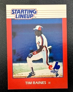 1988 KENNER STARTING LINEUP TIM RAINES NMT-MT - Picture 1 of 1