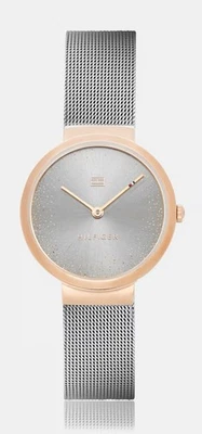 Tommy Hilfiger 1782467 Women's Libby Polished Rose Gold Silver Bracelet Watch - Image 1 of 4