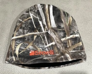 Benelli Camo & Orange Stitch Fleece Beanie - Picture 1 of 1