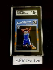 2016-17 Donruss #157 Jamal Murray RC Silver Press Proof /299 SGC 10 Gem Mint