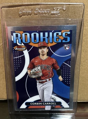 2023 Topps Finest Corbin Carroll #FRD-7 Rookies RC Díamondbacks Outfielder🔥 - Image 1 of 4