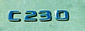 1997-2004  Mercedes C230 Trunk Emblem OEM  - Picture 1 of 2