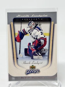 2005-06 Upper Deck MVP Henrik Lundqvist RC - Picture 1 of 2