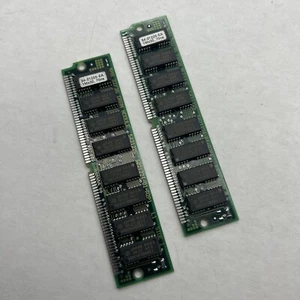 2x 4MB 72-Pin (8MB) Fast Page Non-Parity 1X32 SIMM RAM Memory Mac PC Unix Apple - Picture 1 of 5