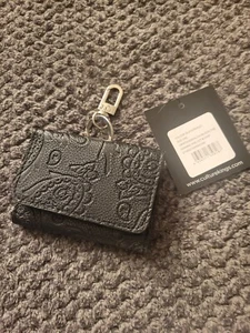 Schwarze Herren-Geldbörse Paisley Culture Kings Leder mit Chip - Bild 1 von 5