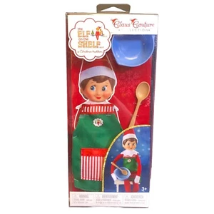 Neu im Karton Elfe im Regal Claus Couture Kollektion Süßwarenladen Set Löffel Schüssel Schürze - Bild 1 von 6