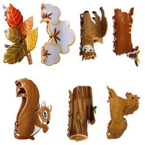 Fall Hair Clips Leaves Animal Shape Large Colorful Hair Clamps Holiday graceful - Picture 1 of 5