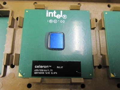 Zócalo 370 Intel Celeron 633/128/66 RB80526RX633128 SL4PA SL3VS de colección y nuevo Foto 1 de 2