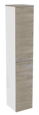 Fackelmann LIMA Hochschrank 30,5 cm Breit Braun Badezimmermöbel Made in Germany - Bild 1 von 4