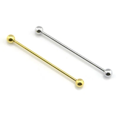 Men’s Best Gift Shirt Collar Pin Gentlemen Gold Silver Tie Clip Bar Ornament - Image 1 of 4