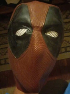 Cosplay Deadpool Mask X-Men Superhero Latex Helmet Halloween Full Head Props - Picture 1 of 3