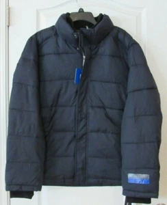 Andrew Marc gefütterte Jacke mit durchgehendem Reißverschluss RAUCHFARBEN, MARINEBLAU oder SCHWARZ HERREN GRÖSSE M-L neu mit Etikett - Bild 1 von 9