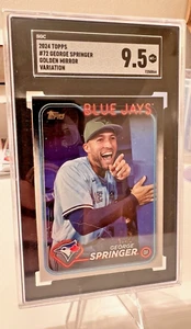 George Springer 2024 Topps Golden Mirror Variation SGC 9.5 #72 Blue Jays - Bild 1 von 5