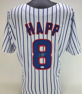 Ian Happ Signed Cubs Jersey (JSA COA) Chicago's 2015 #1 Pick 2015 MLB Draft - Image 1 of 4