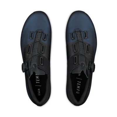 New Fizik TEMPO OVERCURVE R4 Cycling Shoes(Wide), Navy Black, EU40-45 - Image 1 of 4