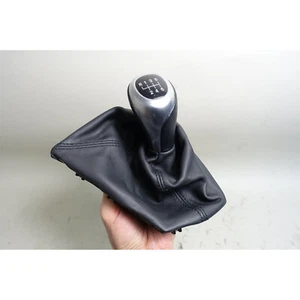 2012-2019 BMW F30 3-Series F32 Factory 6-Speed Shifter Knob with Leather Boot OE - Picture 1 of 6