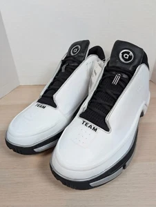 Adidas De Colección RARO NUEVO CON ETIQUETAS a3 Antepié Blanco Negro Equipo Zapatos de Baloncesto Para hombres Talla 15 EE. UU. - Imagen 1 de 13