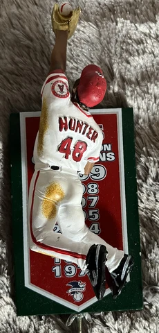 TORII HUNTER  RAWLINGS -Golden Glove  -FIGURINE  2009 SGA Missing The Base Cover