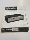 Vintage Pas-2 Dynakit Stereo Preamplifier Assembly Manual Schematics Copy #A